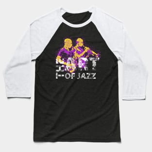 Art of Jazz Pop Art Modern Style Baseball T-Shirt